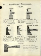 1916 PAPER AD Dadz Germantown Tool Works Sayre's Hatchet Badger State Usona picture