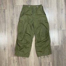 Vintage M-1951 Arctic Shell Trousers Military Pants Sz XS NO LINER Conmar Repair picture