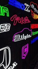 JDM Custom led neon Sign JAPANESE CAR picture