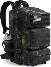 Military Tactical Backpack 50L Large Day Backpack for Men Molle Army 3 Days Assa picture