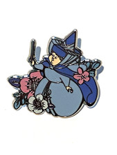 Disney Sleeping Beauty Lounge Fly Floral Mystery pin. New/box. You Choose. picture