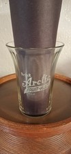 VINTAGE/ANTIQUE 1930s DRINK ARCTIC ALES (REG U.S.) SODA GLASS, FOUNTAIN SYRU picture
