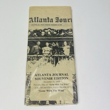 Vtg Gone With the Wind Collectors Newspaper Souvenir Edition 1939 Atlanta Journa picture