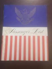 Vintage SS United States Lines S.S. America Passenger List, March, 1962 picture
