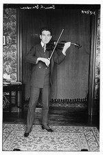 Photo:Samuel Gardner Playing Violin Portrait ca 1915-1920 picture