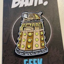 Dr Who Dalek Bam Geek Box Enamel Pin LE Collectible New Exclusive Limit picture