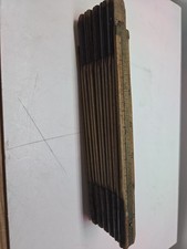 Vintage Lufkin Red End 6' Wood Folding Ruler No 066D Engineers Scale 72