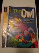 The Owl #1 ,#2 Comics Gold Key 1967 picture