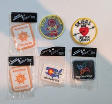 Lot- 6 Vintage Ski Resort/ Skiing Patches Colorado,  Breckenridge, Keystone picture