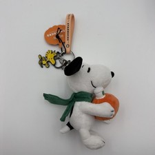 AUTHENTIC Starbucks Snoopy Peanuts Collaboration Bag Charm Plush IN HAND picture