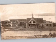 c1915 American Thread Co Mill 3 Milo Lake View Plantation Maine ME RPPC Photo picture