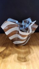 Murano Handkerchief Vase Circa 50s picture