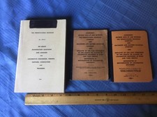 3 Pennsylvania Railroad Booklets Airbrake Exam, Labor Agreement, 1961,1941, 1959 picture