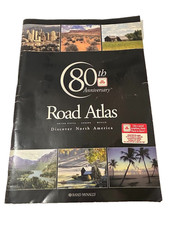 VTG 2002 Rand McNally Road Atlas State Farm 80th Anniversary North America Map picture