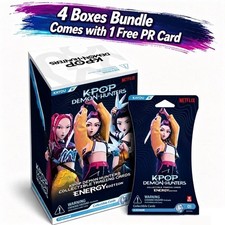 Kpop Demon Hunters: World Tour Collectible Cards Energy Edition Booster Box *4 picture