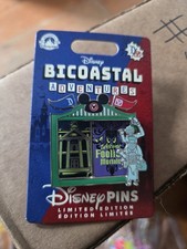 Disneyland Pin BiCoastal Adventures Haunted Mansion Slider 2024 LE 4000 picture