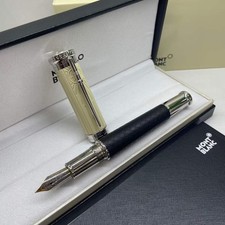Montblanc classic fountain pen men's gift with pen case picture