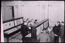Washington D.C. Jefferson Building Luther Evans Exhibit Viewing 1940s picture