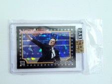 ELON MUSK Gives His Heart Cracked Ice Foil Trading Card GAS #/100 G.A.S. SEALED picture