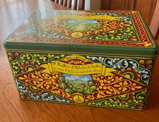 FIASCONARO DOLCE & GABBANA Rare Sicilian Collectable Metallic Tin Box 11