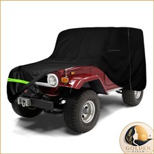 SAPUBK Waterproof Car Cover Replace 1960-1984 Toyota Land Cruiser FJ40/41/42 picture