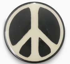 1 3/4” Peace Symbol Pin NEW Shipping Included picture