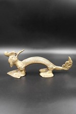 Traditional Brass Dragon Shape Antique Door Handle picture