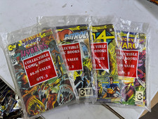 Comics Collector Pack Sealed Quantity of 3 Per Pack Assorted Lot of 4 READ picture