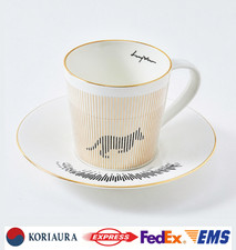 LUYCHO Locomotion Porcelain Mug Cup Saucer Set Renewed 4 Designs 8oz 11oz picture
