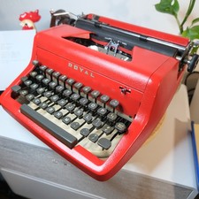 [RECONDITIONED FULLY FUNCTIONS] 1956 Royal Companion Portable Typewriter w Case picture