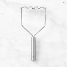 Open Kitchen by Williams Sonoma Stainless-Steel Potato Masher NEW picture