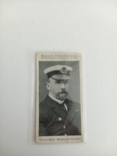 Naval Portrait Imperial Tobacco Cigarette Card #49 Capt. Rear-adm Bernard Currey picture