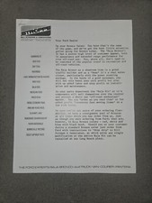 Bill Stroppe Ford Dealer Baja Bronco Price List 1972 picture