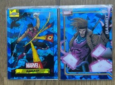 2024 Topps Chrome Sapphire Marvel Gambit #3 and 2026 Sapphire #039 duo picture