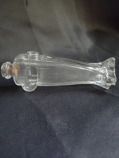 Vintage 1930s T.H. Stough Glass Airplane Candy Container Patent 113053 Only picture