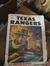 Vintage Pulp Magazine Texas Rangers, 1955 picture