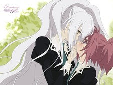 Aoi Nagisa Hanazono Shizuma Strawberry Panic Yuri Anime Poster 11x17in Wall Art picture