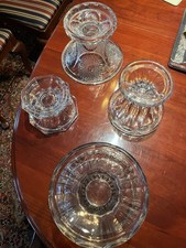 Heisey Glass INDIVIDUAL Punchbowl Base (4) picture