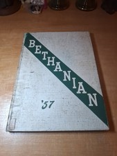 Vintage Yearbook Bethanian 1957 Bethany College WV picture