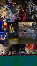 JUNK DRAWER Lot Random Coins Video Games Card Jewelry Electronics Cords Charger picture