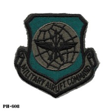 Military Airlift Command ~ US Air Force USAF ~ Vintage Subdued Patch ~ NEW picture