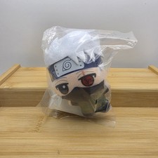NWT RARE Bandai Naruto Shippuden Kakashi Hatake Mini Mascot Plush Kiddleton Toy picture