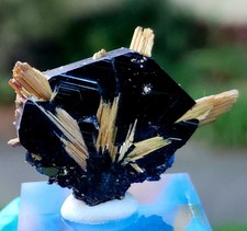 Exceptionally Amazing Golden Rutile With Terminated Hematite Brazil, 12.80gm picture
