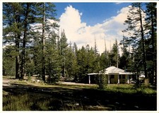 1983 Tuolumne Meadows Lodge Yosemite National Park Postcard Impact CA picture