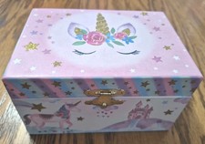 JEWELKEEPER CHILD MUSICAL JEWELRY BOX WITH SPINNING UNICORN  picture
