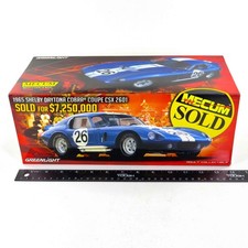 Greenlight Mecum 1965 Shelby Daytona Cobra Coupe CSX 2601 1:18 Diecast NEWSEALED picture