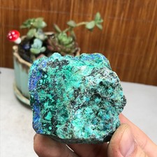 118g Natural Azurite/Malachite gemstone Rough original Crystal Specimen A5068 picture