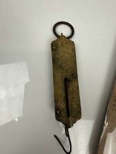 Antique CHATILLON'S BALANCE Brass 1892  24 lbs IMPROVED24 lb Spring HangScales picture