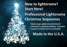 ~New~ Professional Light-O-Rama 16 channel sequences. $9.99 each. Best on Ebay picture