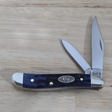 Case XX 6220 SS Peanut 2020 COLLECTOR’S CLUB  Shield Navy Blue Bone NEW/NO BOX picture